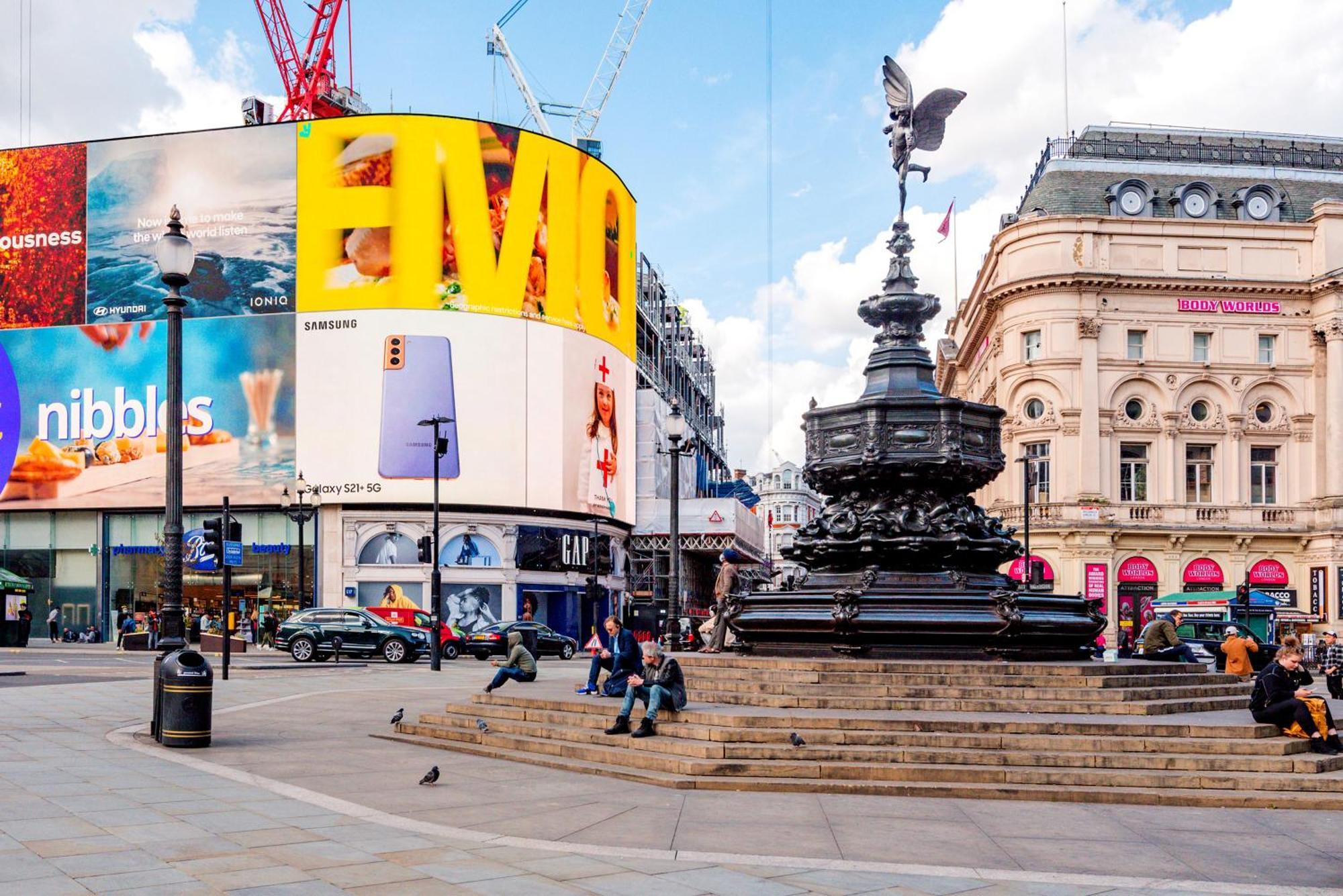 Welcome London Piccadilly Circus Luaran gambar